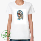 Женская футболка органик