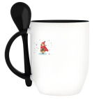 Кружка с ложкой