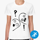 Женская спортивная футболка