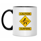 Кружка двухцветная