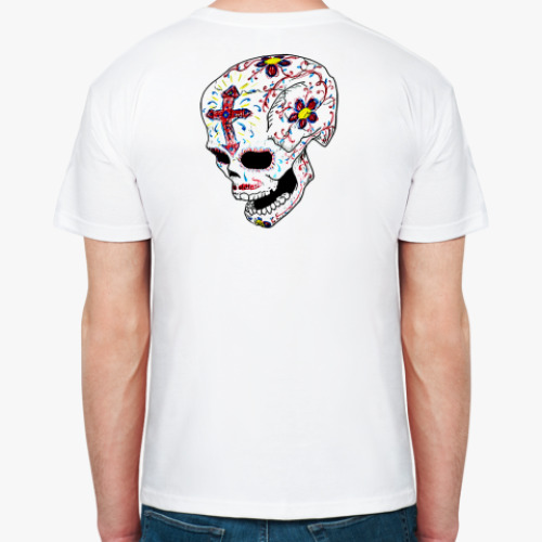 Футболка  футболка Череп