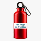 Металлическая бутылка 400 мл UV-DTF