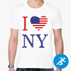 Мужская спортивная футболка