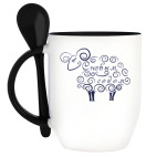 Кружка с ложкой