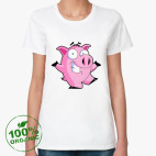 Женская футболка органик