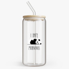 Банка с бамбуковой крышкой