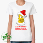 Женская футболка органик