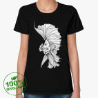 Женская футболка органик