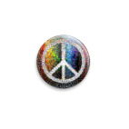Значок 25 мм Хиппи