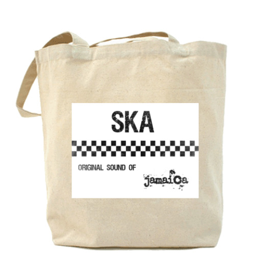 Сумка шоппер с принтом Original ska Холщовая сумка