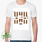 Мужская футболка органик