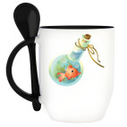 Кружка с ложкой