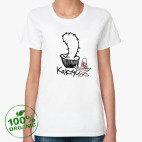 Женская футболка органик