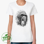 Женская футболка органик
