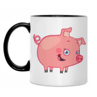 Кружка двухцветная