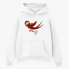 Толстовка худи оверсайз