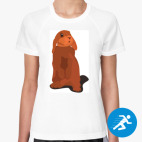 Женская спортивная футболка