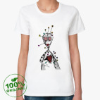 Женская футболка органик