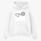 Толстовка худи оверсайз