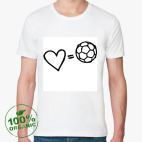 Мужская футболка органик