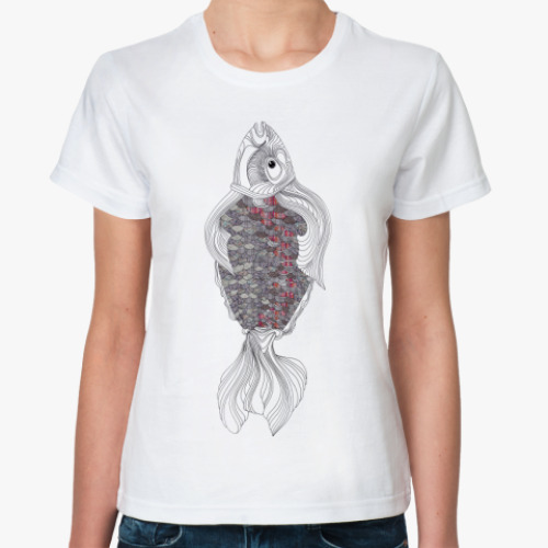 Классическая футболка Рыба