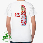 Женская футболка органик