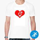 Мужская спортивная футболка