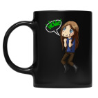 Кружка цветная UV-DTF