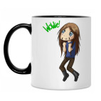 Кружка двухцветная