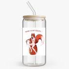 Банка с бамбуковой крышкой