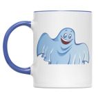 Двухцветная кружка Ghost