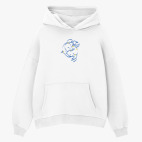 Толстовка худи оверсайз