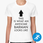 Женская спортивная футболка