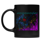 Кружка цветная UV-DTF