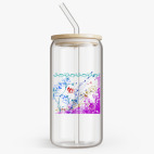 Банка с бамбуковой крышкой