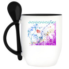 Кружка с ложкой