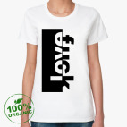Женская футболка органик