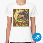 Женская спортивная футболка