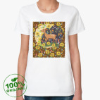 Женская футболка органик