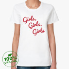 Женская футболка органик