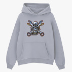 Толстовка худи оверсайз