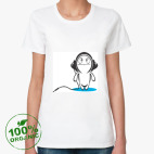 Женская футболка органик