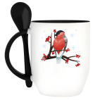 Кружка с ложкой