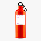 Металлическая бутылка 700 мл UV-DTF