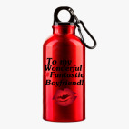 Металлическая бутылка 400 мл UV-DTF