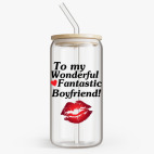 Банка с бамбуковой крышкой