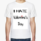 Классическая футболка I hate VD