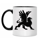 Кружка двухцветная