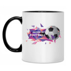 Кружка двухцветная