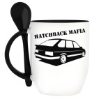 Кружка с ложкой